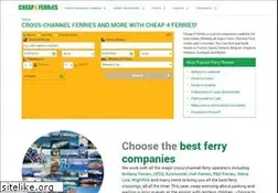 Sites similar to cheap4ferries.com