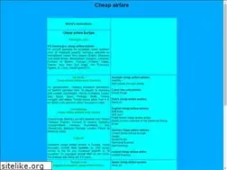 Sites similar to cheapairfare.atspace.com