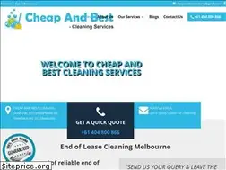Sites similar to cheapandbestcleaning.com.au