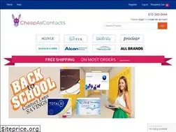 Sites similar to cheapascontacts.com