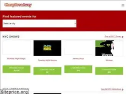 Sites similar to cheapbroadway.com