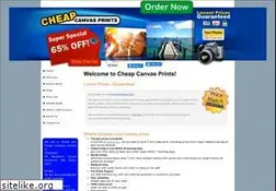 Sites similar to cheapcanvasprints.com.au