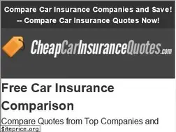 Sites similar to cheapcarinsurancequotes.com