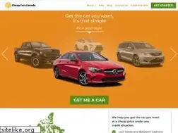 Sites similar to cheapcarscanada.com