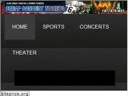 Sites similar to cheapconcerttickets.me