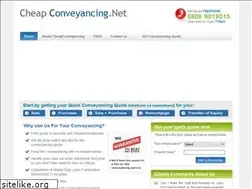 Sites similar to cheapconveyancing.net