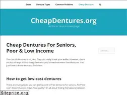 Sites similar to cheapdentures.org