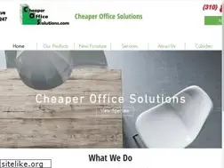 Sites similar to cheaperofficesolutions.com