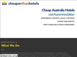 Sites similar to cheaperthanhotels.com.au