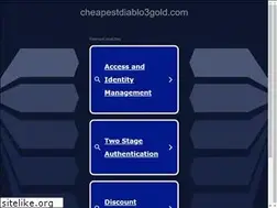 Sites similar to cheapestdiablo3gold.com