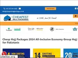 Sites similar to cheapesthajjpackages.co.uk