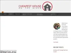Sites similar to cheapesthouseontheblock.com