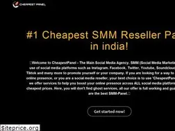 Sites similar to cheapestpanel.in
