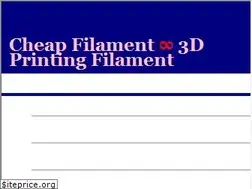 Sites similar to cheapfilament.com