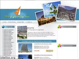Sites similar to cheapflightstocape-town.com