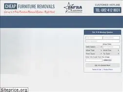 Sites similar to cheapfurnitureremovals.co.za
