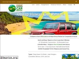 Sites similar to cheaphawaiicarrental.com