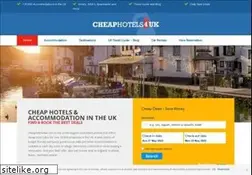 Sites similar to cheaphotels4uk.com