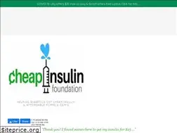 Sites similar to cheapinsulin.org