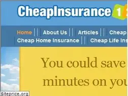 Sites similar to cheapinsurance123.com