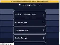 Sites similar to cheapjerseystimes.com