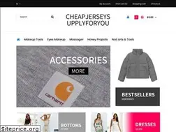 Sites similar to cheapjerseysupplyforyou.com