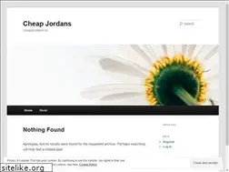 Sites similar to cheapjordans6.wordpress.com
