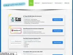 Sites similar to cheaplifeinsurancein2min.com