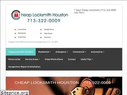 Sites similar to cheaplocksmithhouston.com