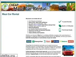 Sites similar to cheapmauicarrental.com