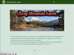 Sites similar to cheapmountainlands.com