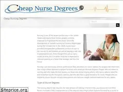 Sites similar to cheapnursedegrees.com