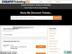 Sites similar to cheapoticketing.com