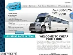 Sites similar to cheappartybus.com