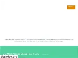 Sites similar to cheapperutours.com