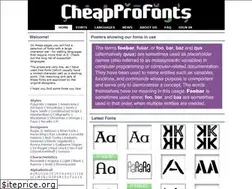 Sites similar to cheapprofonts.com