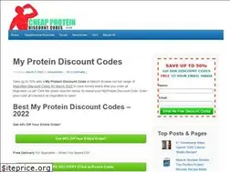 Sites similar to cheapproteindiscountcodes.co.uk