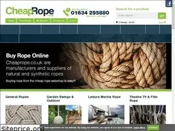 Sites similar to cheaprope.co.uk