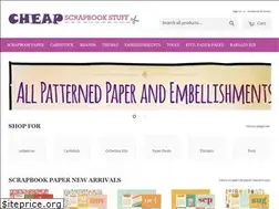 Sites similar to cheapscrapbookstuff.com