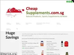 Sites similar to cheapsupplements.com.sg