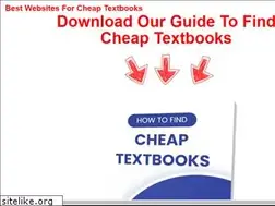 Sites similar to cheaptextbooks.org