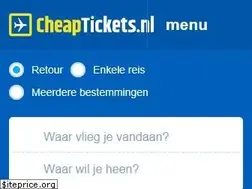 Sites similar to cheaptickets.nl