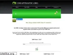 Sites similar to cheaptraffic.org