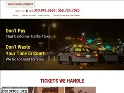 Sites similar to cheaptrafficattorneys.com