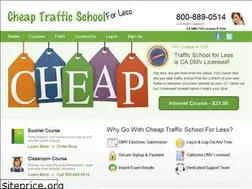 Sites similar to cheaptrafficschoolforless.com