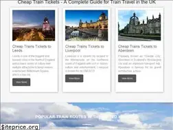 Sites similar to cheaptraintickets.co.uk