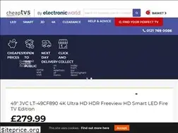 Sites similar to cheaptvs.co.uk