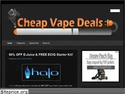 Sites similar to cheapvapedeals.com