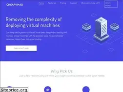 Sites similar to cheapvm.io