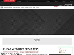 Sites similar to cheapwebsites.com.au